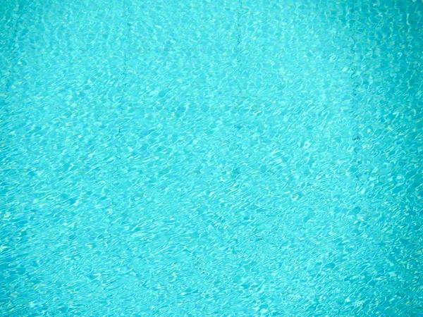 Swimming Pool Water Surface Has Little Wave Wind — Stock Photo, Image