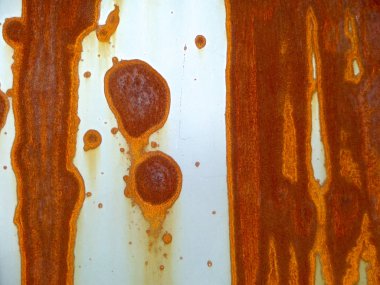 erozyon sac yarım alan yüzeyi pas