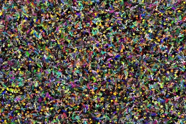 彩虹鸟抽象色彩斑斓的内部和内部星光b — 图库照片