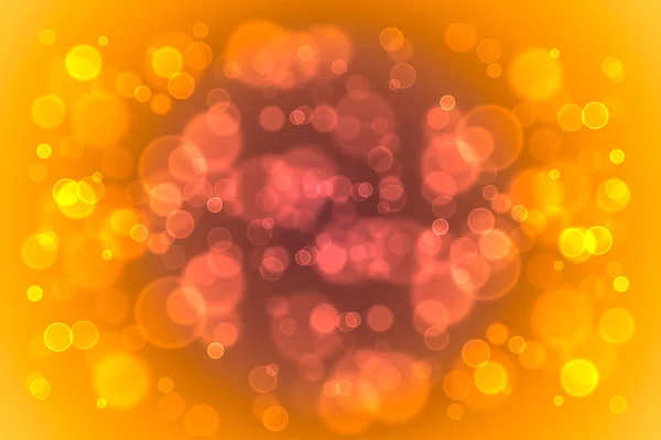 ドアライトバブルの赤金の高級抽象的なぼかしボケのインテリア — ストック写真