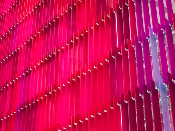 Lámina de plástico acrílico interior de dos tonos rosa y magenta — Foto de Stock