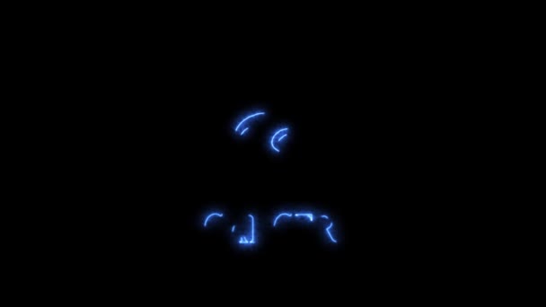 cancer texte effet sabre et le symbole du zodiaque ralentit apparaissent 