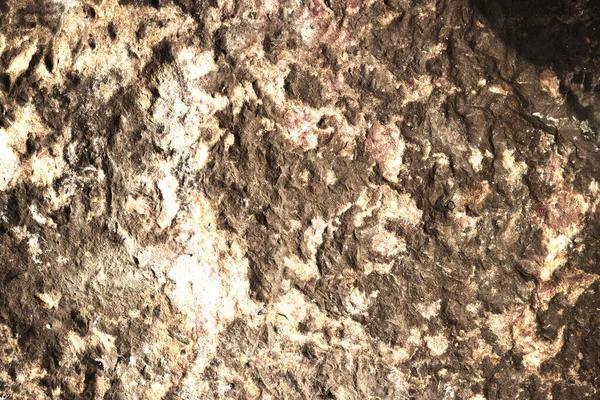 Αρχαία επιφάνεια πέτρα γρανίτη κρέμα του σπηλαίου για εσωτερικό — Φωτογραφία Αρχείου