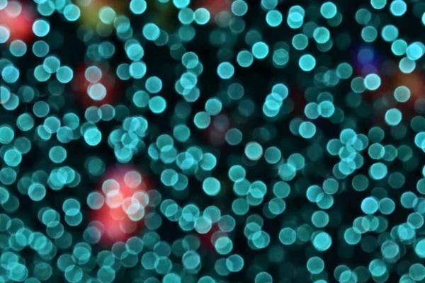 Aqua abstract van wazig en bokeh kleurrijk interieur en licht nabij — Stockfoto