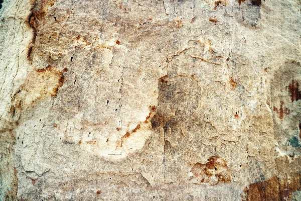 Ancient white egg granite stone of cave for interior — Stok fotoğraf