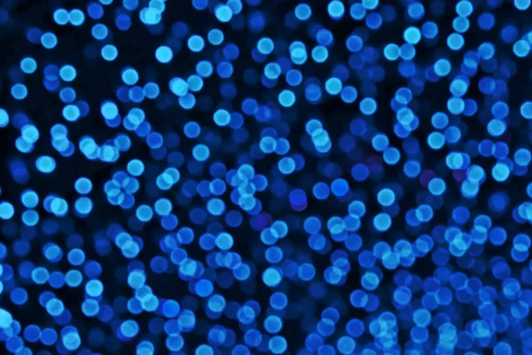 Blauw Abstracte Van Wazig Bokeh Kleurrijke Interieur Lichte Nacht Tuin — Stockfoto