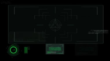 Dijital güç enerjisini ve dijital çubuğu ve beyaz tablo ölçekli siyah ekran dijital metin analizini kilitle