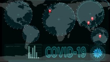 Covid 19 virüsü ve radar taraması tüm dünyaya yayıldı. Evinizde kalın.