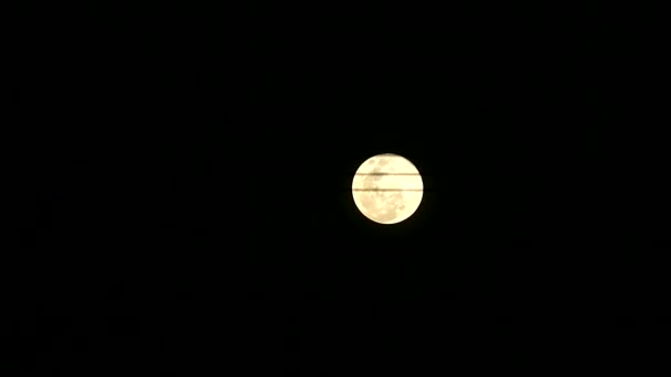 super lune lever silhouette puissance ligne électrique 