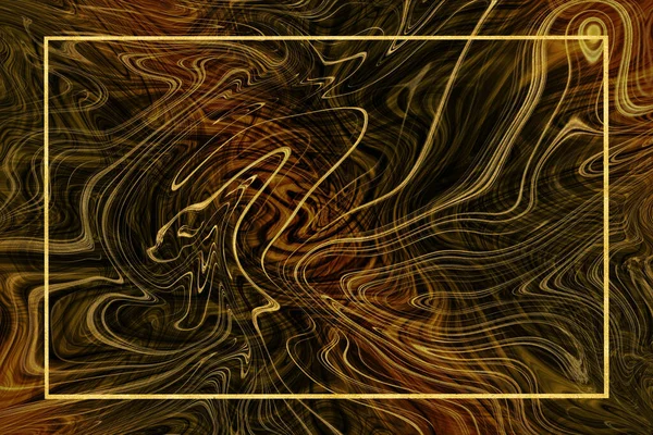 Gouden Rand Gouden Lijn Marmer Abstract Luxe Interieur Wandtegels Vloer — Stockfoto