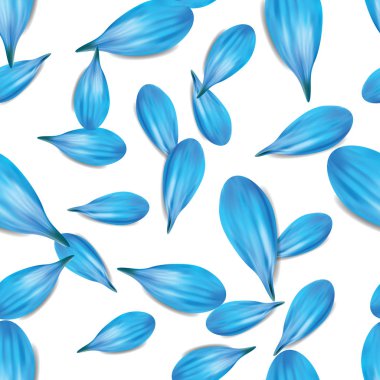 Vektör Dikişsiz dekoratif desen çiçek yaprakları