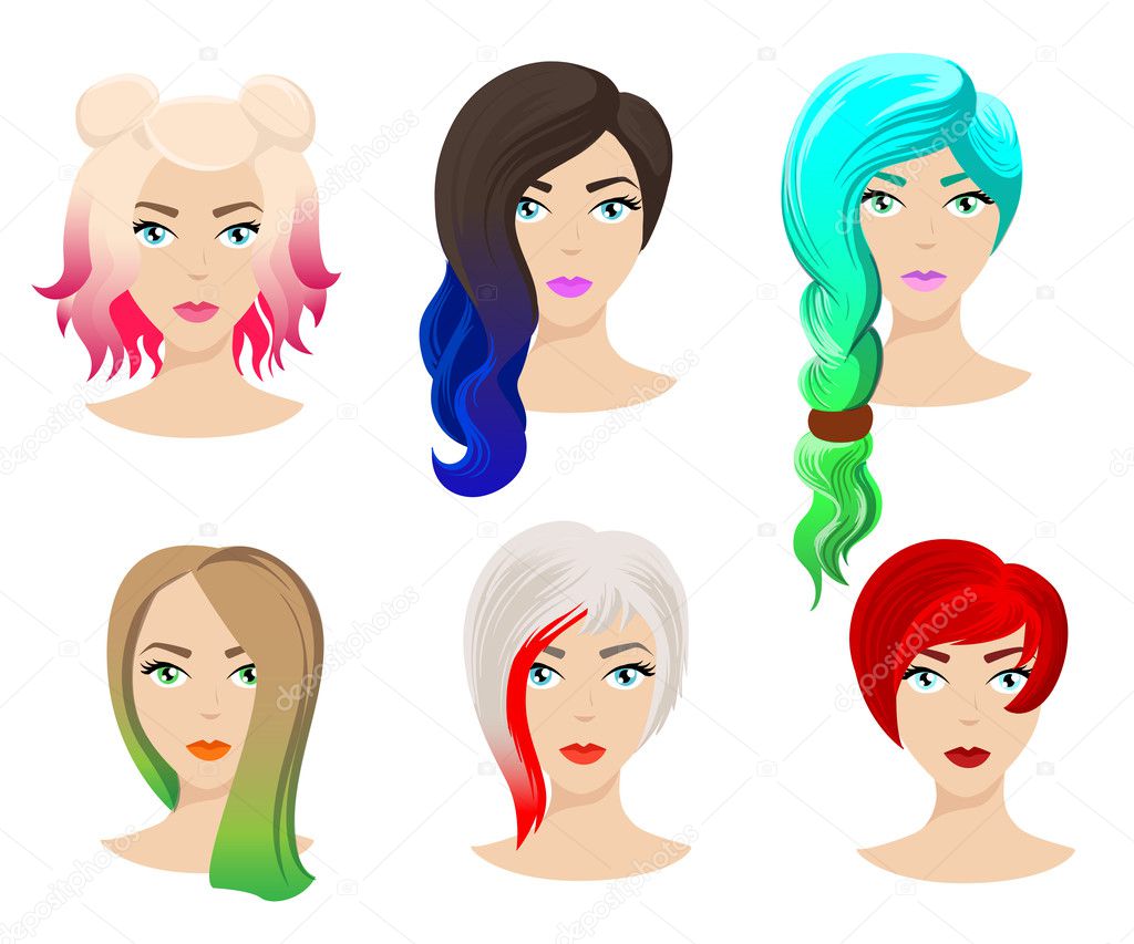 Pictures Hairstyles Colors Different Colors Shades And Types Of