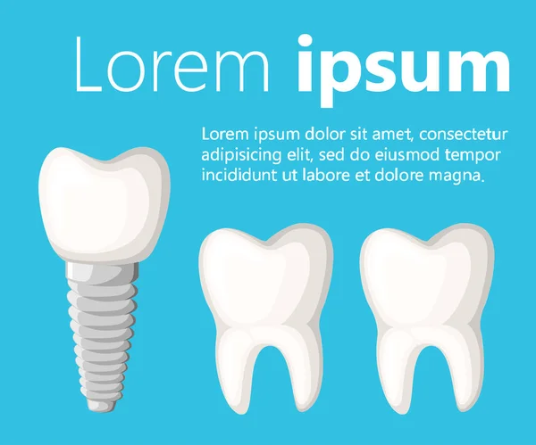 Ícone de saúde do dente conjunto estomatologia Crianças dentes cuidado. Higiene oral Design plano Ilustração vetorial — Vetor de Stock