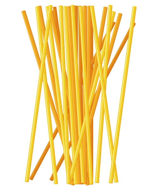 Těstoviny Vrátit Větev Italské Těstoviny Vidličkou Silueta Černá Vidlice Špagety — Stockový vektor