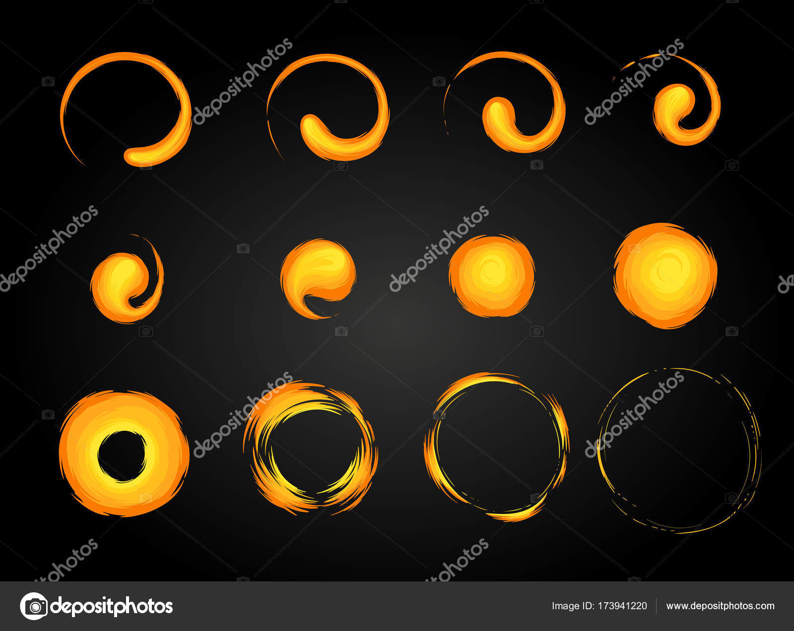 Fire Explosion Special Effect Animation Frames Sprite Sheet Vortex Fire  Stock Vector Image by ©.com #173941220