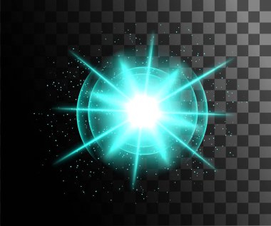 İzole beyaz Saydamlık efektini, mercek parlaması, patlama, glitter, çizgi, güneş flash, kıvılcım ve yıldız kızdırma. Örnek şablon sanat tasarlamak için kutlama ilanı Noel için sihirli flash enerji ışın.