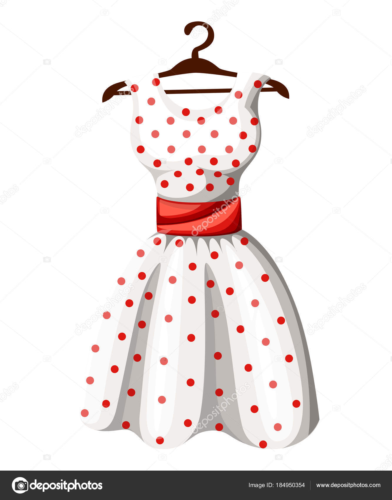 rode polkadot jurk rode polkadot jurk