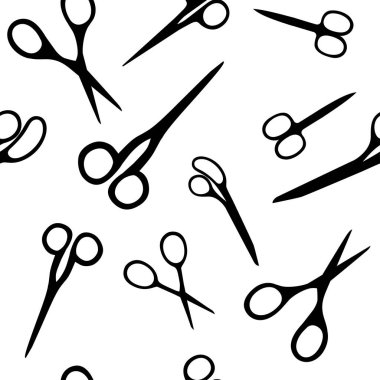 Beyaz arkaplanda siyah siluet makassız düz vektör çizimi