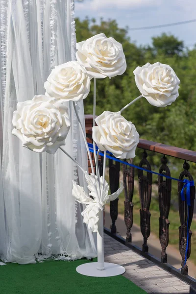 Beautiful decoration artificial rose — Stock Photo, Image