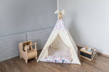 Teepee odasında