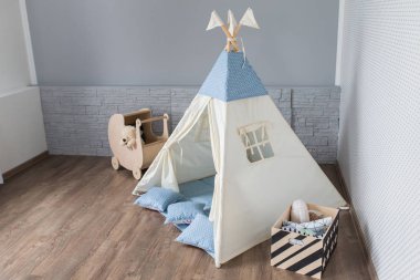 Teepee odasında