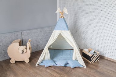 Teepee odasında