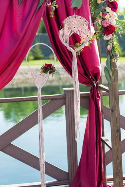 Impresionante decoración de boda — Foto de Stock