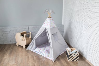 Teepee odasında