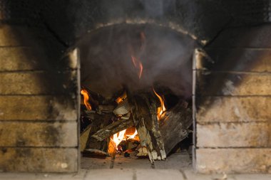 Rus soba duman çıkıyor