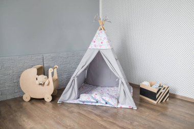 Teepee odasında