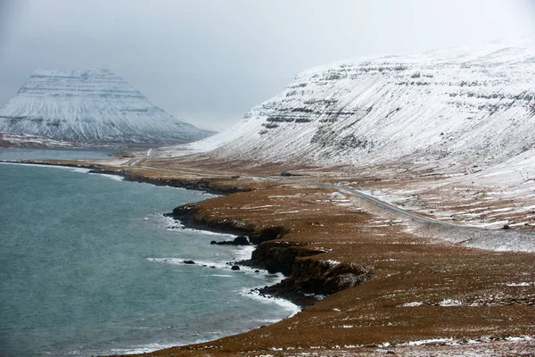 アイスランドの冬の風景 — ストック写真