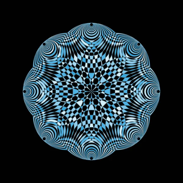 Γεωμετρική κυκλικό μοτίβο. — Διανυσματικό Αρχείο
