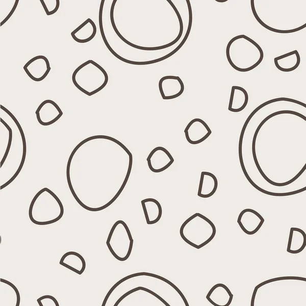 Patrón sin costura vectorial. Textura moderna y elegante. Repetir fondo abstracto con línea enmarañada — Vector de stock