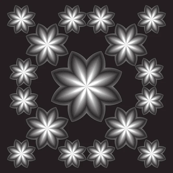 Modèle vectoriel des mandalas — Image vectorielle