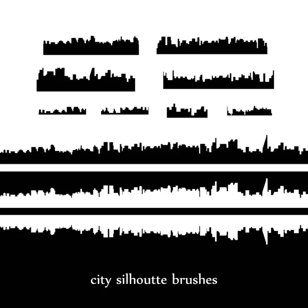 Skylines. Illustration vectorielle de ville — Image vectorielle