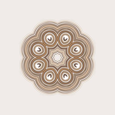 tasarımınız için güzel dairesel modeli