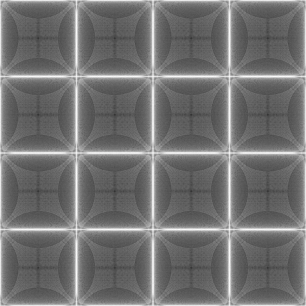 Fekete-fehér elegáns zökkenőmentes minta — Stock Vector