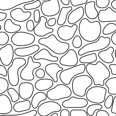 Vektör çizim basit taş seamless modeli, tuğla.