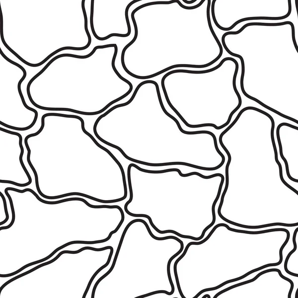 Ilustración vectorial de patrón simple sin costura de piedra, ladrillo . — Archivo Imágenes Vectoriales