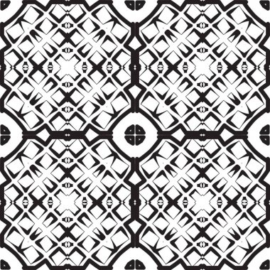 Soyut mozaik desen. Geometrik öğelerin düzenli süsleme. Sıkı yapısı kareler. Sorunsuz vektör doku deseninin Doğu, Şam, İslam stil döşe.