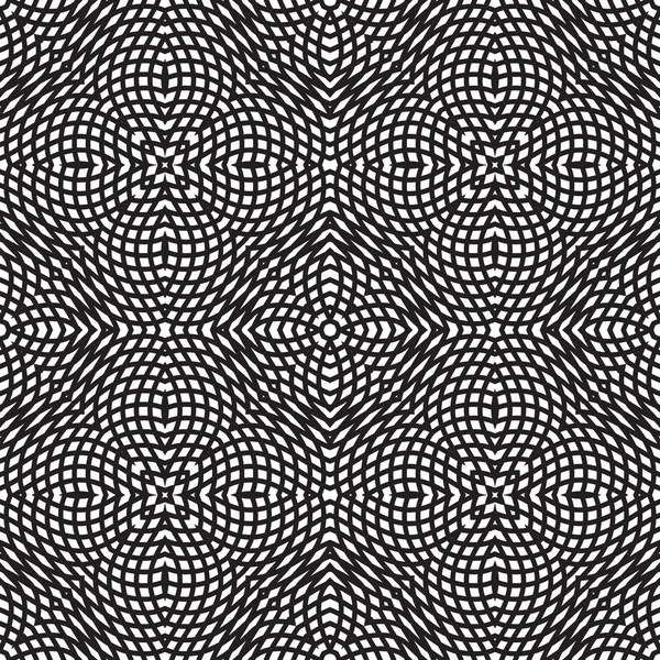 Patrón abstracto de mosaico. Adorno regular de elementos geométricos. Patrón de textura de baldosas vectoriales sin costura en el este, damasco, estilo islámico . — Archivo Imágenes Vectoriales