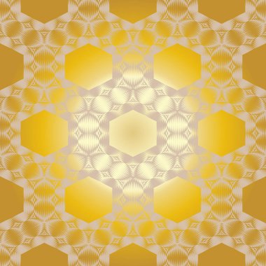 Karmaşık bir desen. Sorunsuz vektör süsleme. Geometrik ritmik desen