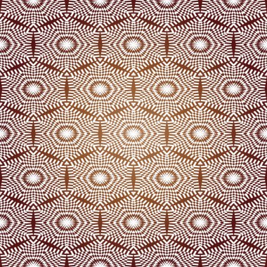 Karmaşık bir desen. Sorunsuz vektör süsleme. Geometrik ritmik desen