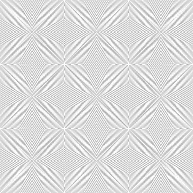 Modern şık doku. Geometrik fayans, doğrusal kılavuz yinelenen. Çağdaş grafik tasarım. Odered arka plan. Siyah ve beyaz çini. Vektör seamless modeli.