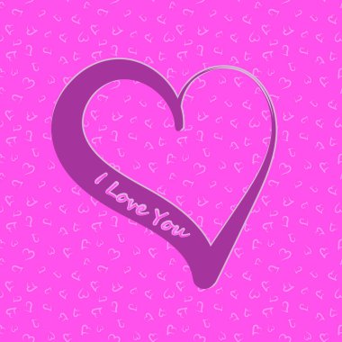 Kalpli sevgililer günü arkaplanı