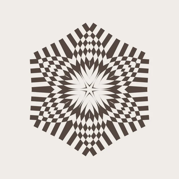 Schöne kreisförmige Muster für Ihr Design. geometrisches kreisförmiges Ornament — Stockvektor
