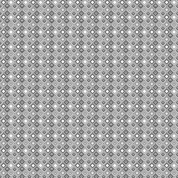 几何无缝图案, 格子饰品的抽象背景。矢量单色灰色设计 — 图库矢量图片