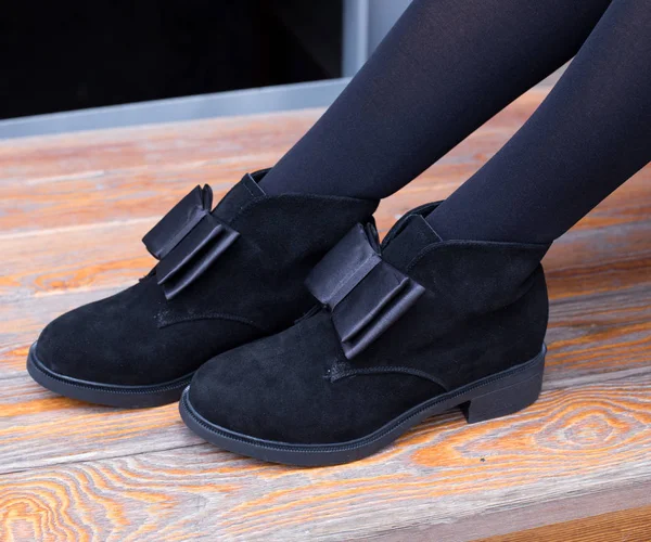 Chaussures noires pour femmes — Photo