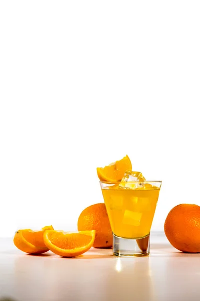Klasyczny Koktajl Wkrętak Wódki Soku Pomarańczowego — Zdjęcie stockowe