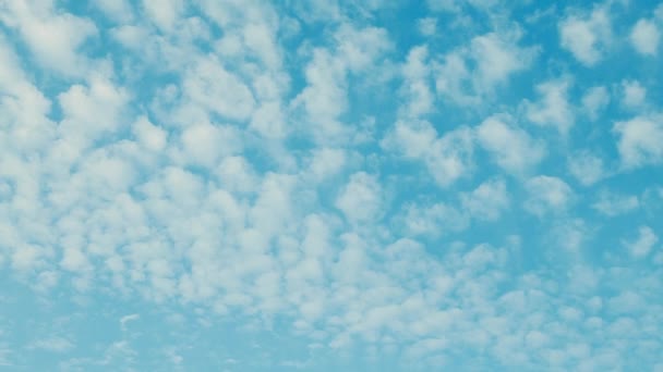 Bewegung Der Wolken Himmel Mit Hoher Geschwindigkeit Geschwindigkeitsmessung — Stockvideo